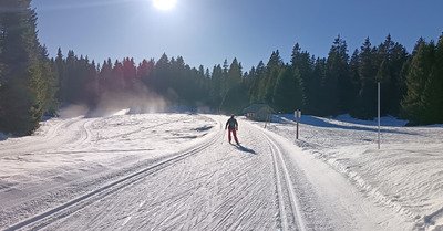 Ski de fond &agrave; la F&eacute;claz (73)