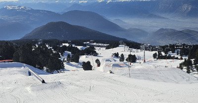Chamrousse : plancha & Sunset snowpark