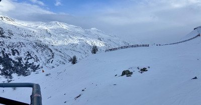 Neige de printemps dans une ambiance de station privatis&eacute;e ✨