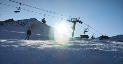 Carrelage double encollage au nord, bon au soleil
