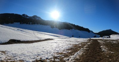 Raquettes on Ice aux gli&egrave;res