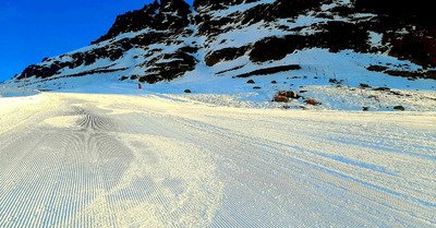 Le matin, le meilleur de la glisse