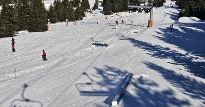 Chamrousse : premi&egrave;re nocturne de la saison