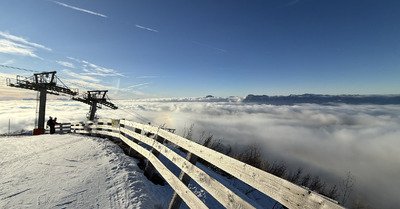 On skis sur le dur.. mais on ski !