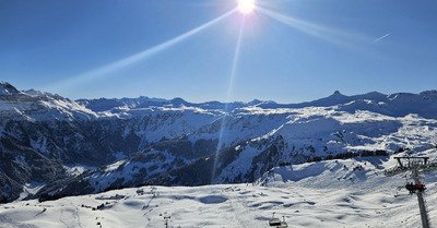 Flumserberg - beau temps, belle neige (si, si!)