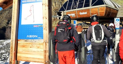Du ski sans attente, bon ratio de glisse !