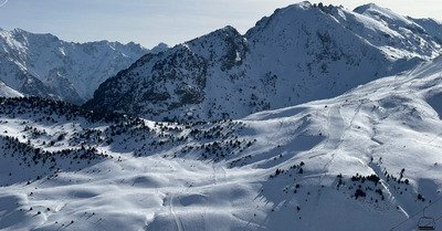 Beau temps belle neige &agrave; l'Alpe du Grand Serre