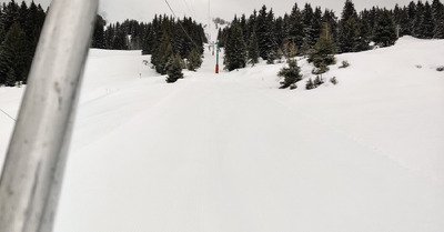 Test neige au Collet