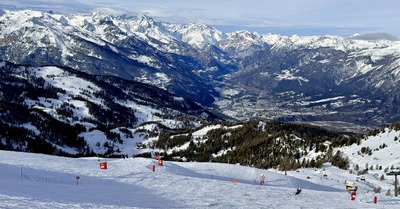 Super neige de piste Sur Risoul et Speed Master