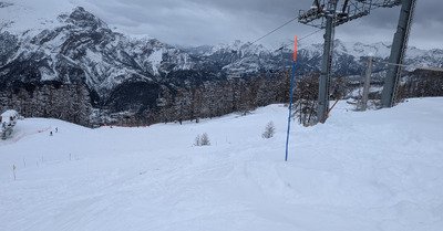 Blanc c'est blanc : tr&egrave;s bonne neige