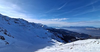 Un petit lundi tranquille sur les pistes 