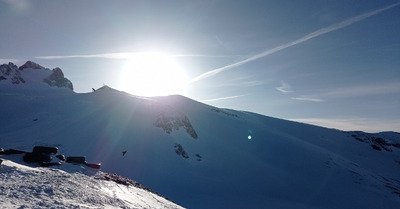 Premi&egrave;re fois &agrave; La Grave 