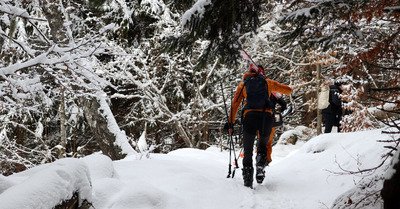 Bapt&ecirc;me Freeride sur les Aiguilettes des houches
