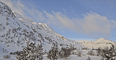 Blanc et soleil du jour