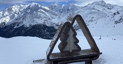 D&eacute;couverte des pistes avec mouvement de terrain 🥴🤭