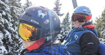 Mont&eacute;e tardive avec le petit