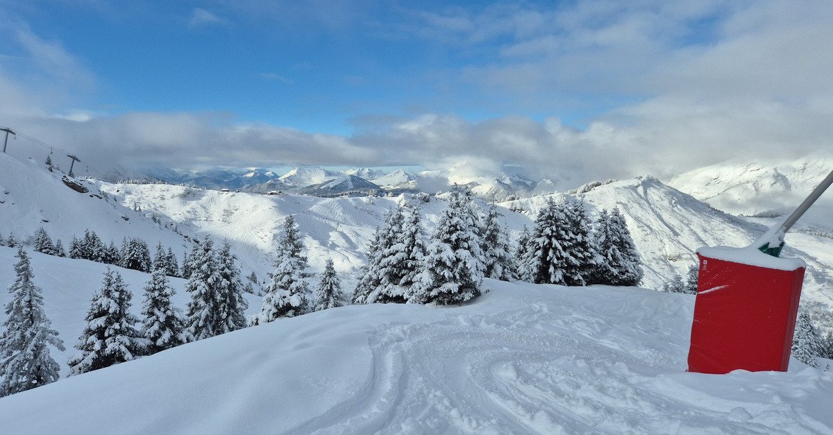 Enneigement Avoriaz le 1 mai 23