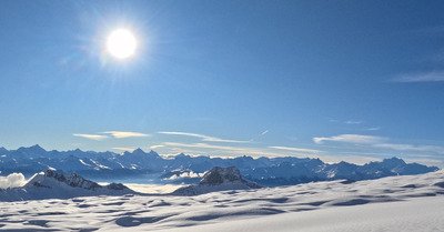 Journ&eacute;e freeride glacier 3000