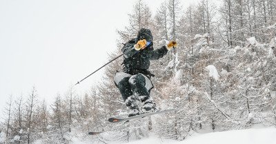 Poudreuse &agrave; Pelvoux-Vallouise