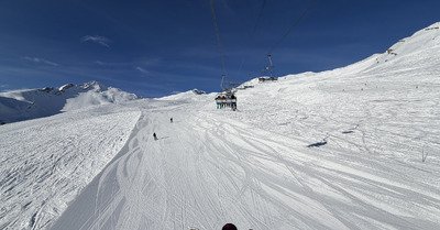 Karellis neige au top 