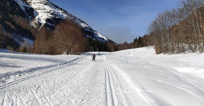 Ski de fond printanier 