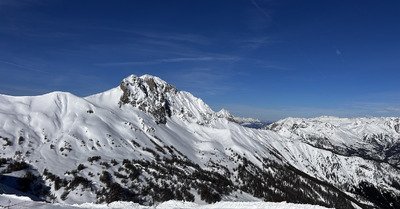 De la neige ❄️ avec le soleil du sud ☀️