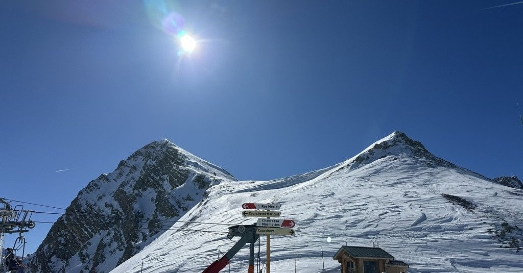 C'est effectivement le printemps, Les Menuires le 27 f&eacute;vrier 2026 par Frederi