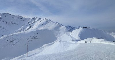 Aujourd'hui c'est plus froid sur la neige 