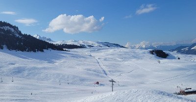 Encore une belle journ&eacute;e &agrave; Courchevel 