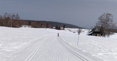 Une belle journ&eacute;e mixte ski alpin / ski de fond