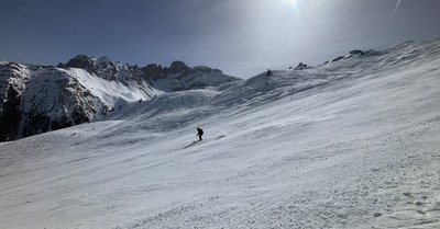 Station charg&eacute;e malgr&eacute; le balais du retour de vacances ! 