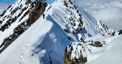 Belle session de pente raide !