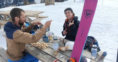 Epicurisme avec les copains 