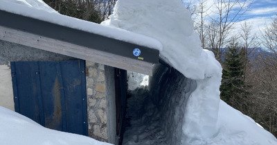 Une belle avalanche de lourde sur Chamechaude&hellip; 