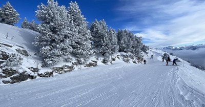 De la neige fra&icirc;che et du froid: de belles conditions !