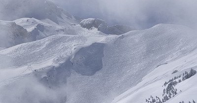 Poudreuse puis brouillard 