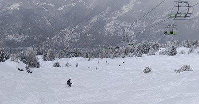 M&eacute;t&eacute;o mitig&eacute;e, poudre extra (qui s'alourdit) et pas un chat