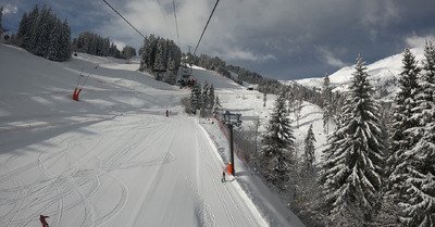 Grosse neige pour gros cuissaux