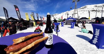 Pistes, et saucisse ski test, tout formidable !