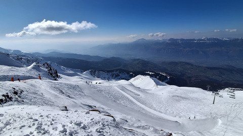 Printemps, carving et sunset bar 