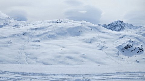 Obersaxen - poudre froide
