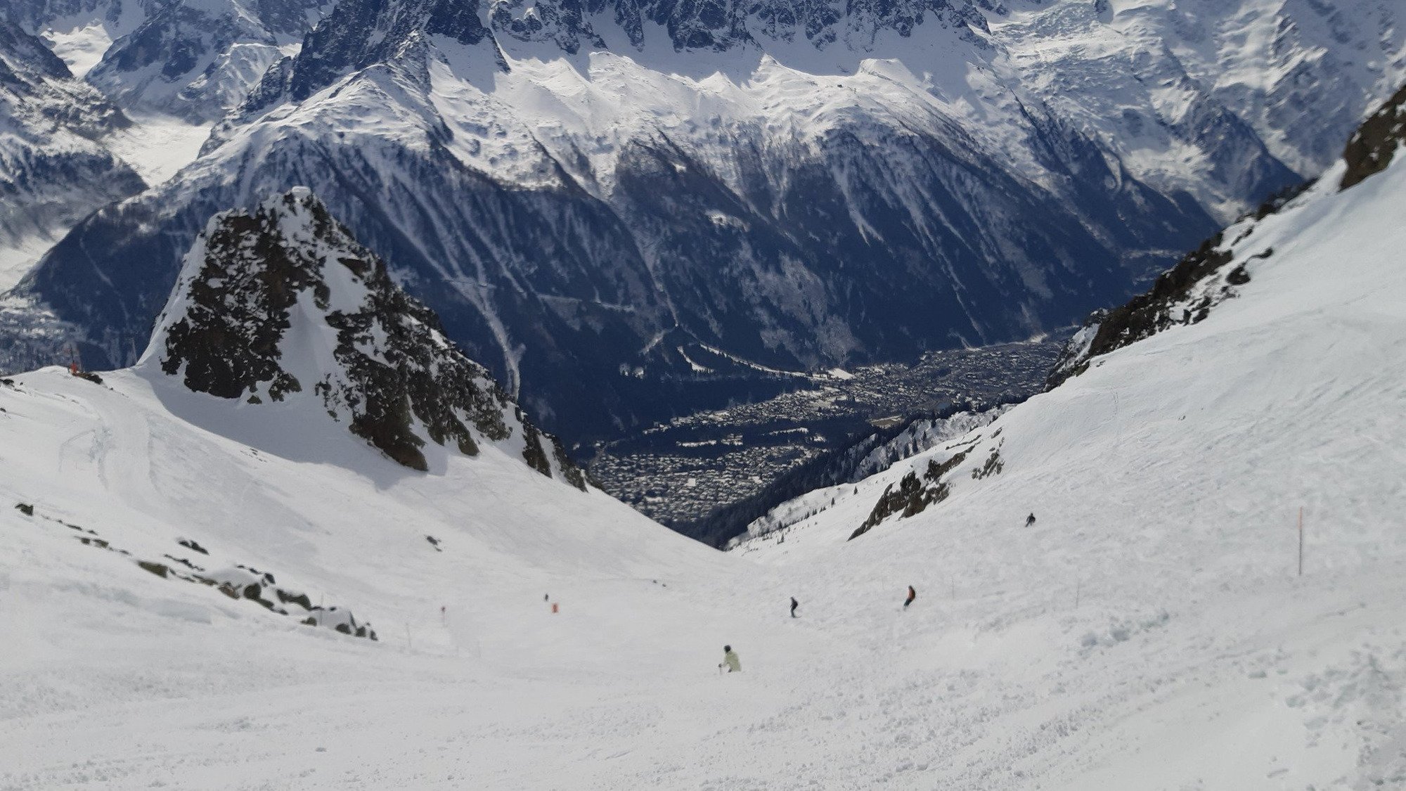 Pistes au top &agrave; Brevent-Fl&eacute;g&egrave;re, Chamonix le 28 mars 2026 par BOOZ