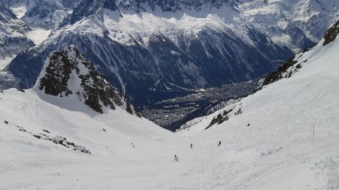 Pistes au top &agrave; Brevent-Fl&eacute;g&egrave;re