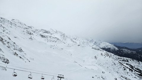 Apr&egrave;s le soleil, la neige 