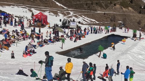 Dernier week-end en station. 