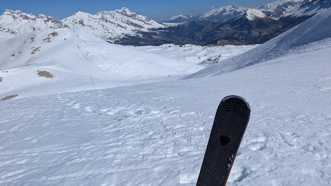 On tartiflette we ski 