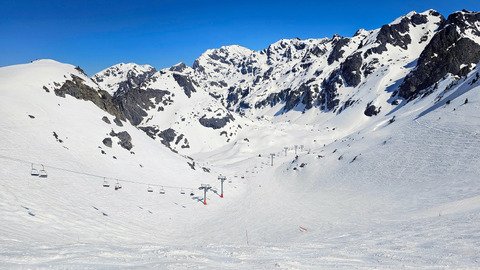 Chamrousse : session ski d'avril