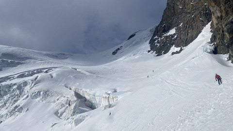 Visite &agrave; l'ex-plus haut sommet des Alpes fran&ccedil;aises