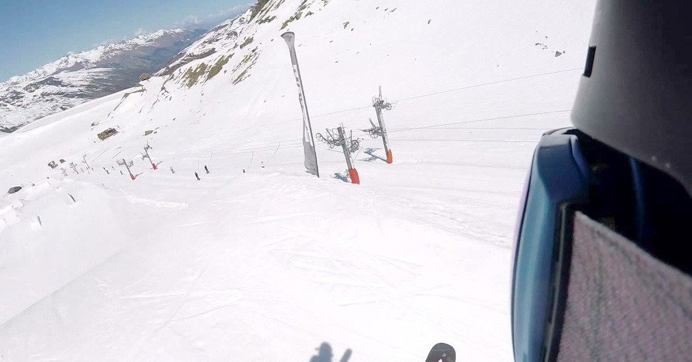 un peu plus frais , mais toujours ciel bleu