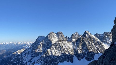 Freerando autour de la Meije